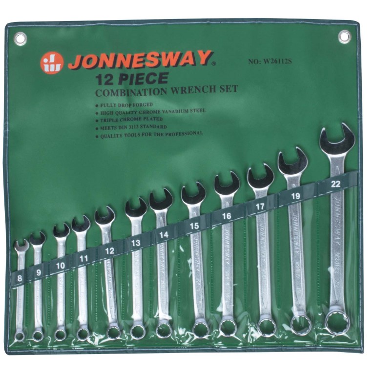JUEGO de LLAVES PUNTA CORONA 8-22mm 12 pcs W26112S