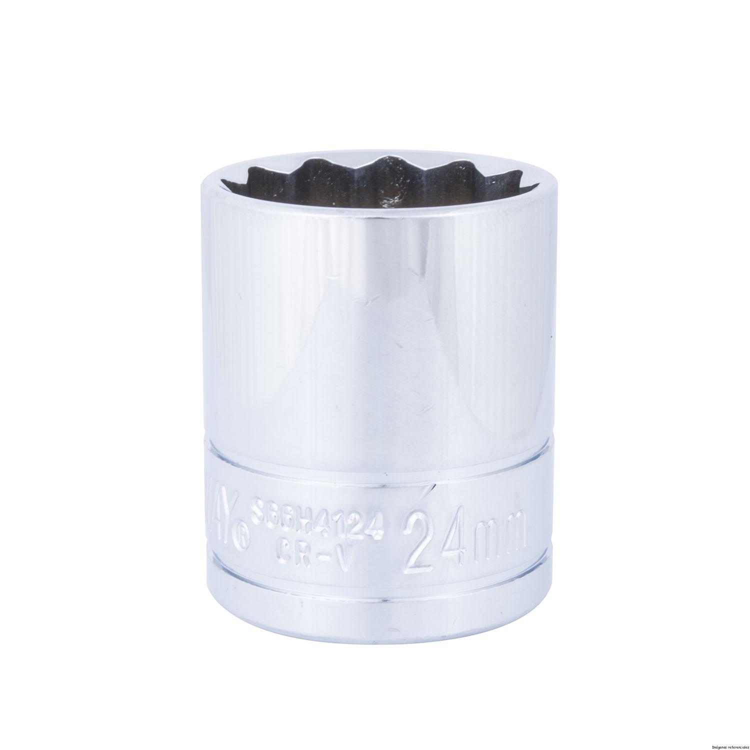 DADO CUADRANTE 1/2 Poligonal 16mm S66H4116 - Imagen 2