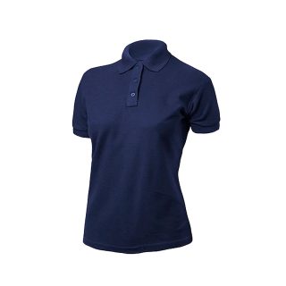Polera Pique Mujer (Manga corta) – Azul
