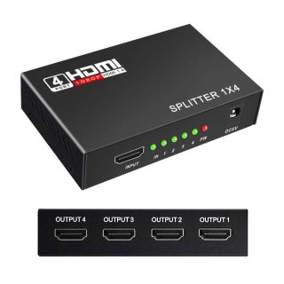Amplificador o Splitter HDMI 1X4