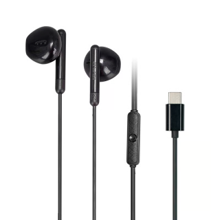 Audifonos In Ear Manos Libres Tipo C Awei Pc-6t 1.2m Negro