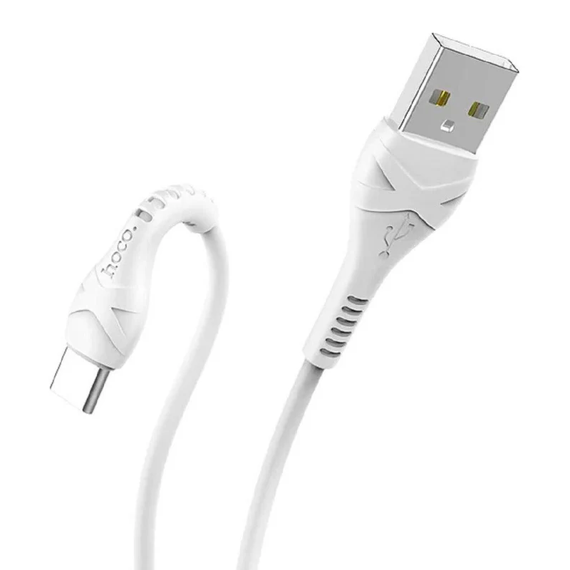 Cable Usb a Tipo C Hoco X20 Flash 2 Metros Blanco - Imagen 2