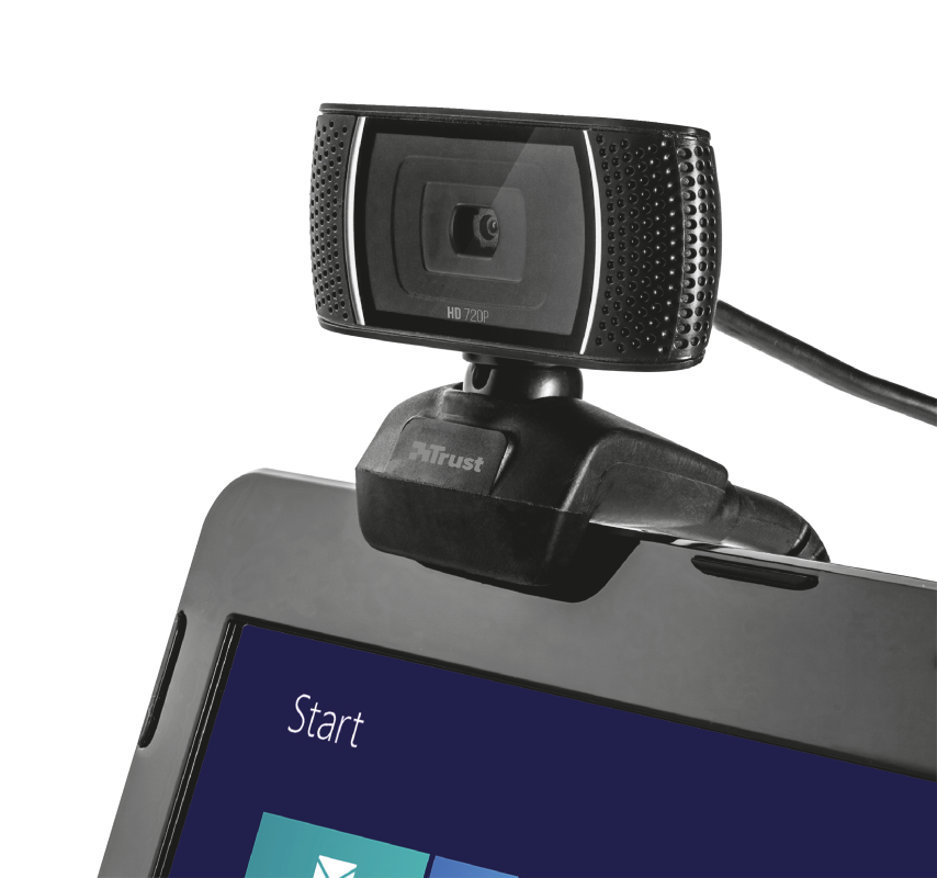 Webcam Trust Trino HD 720p Negro - Imagen 5