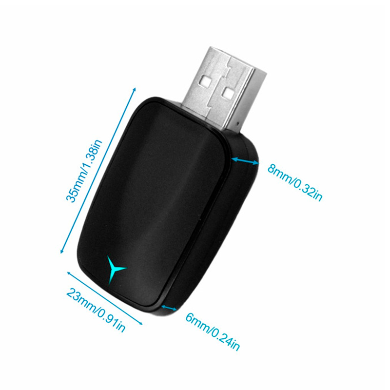 Adaptador Inalambrico Para Carplay Usb Negro - Imagen 3