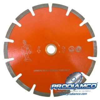 Disco Diamantado 7” segmentado Multipropósito Línea Astrodiamond