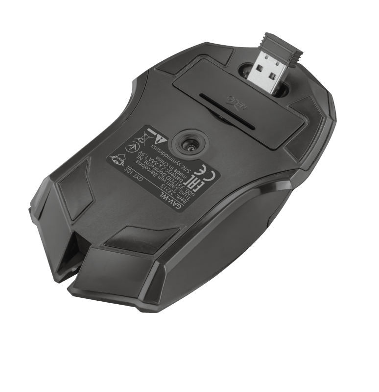 Mouse Gamer Trust Gxt 103 Gav Inalambrico Negro - Imagen 5