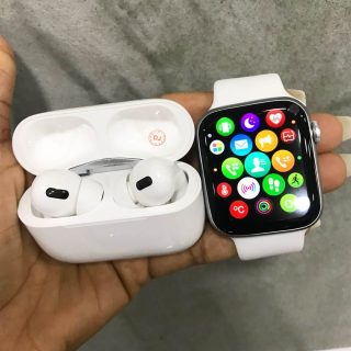 Combo Reloj Inteligente Serie 8 + Audífonos PRO