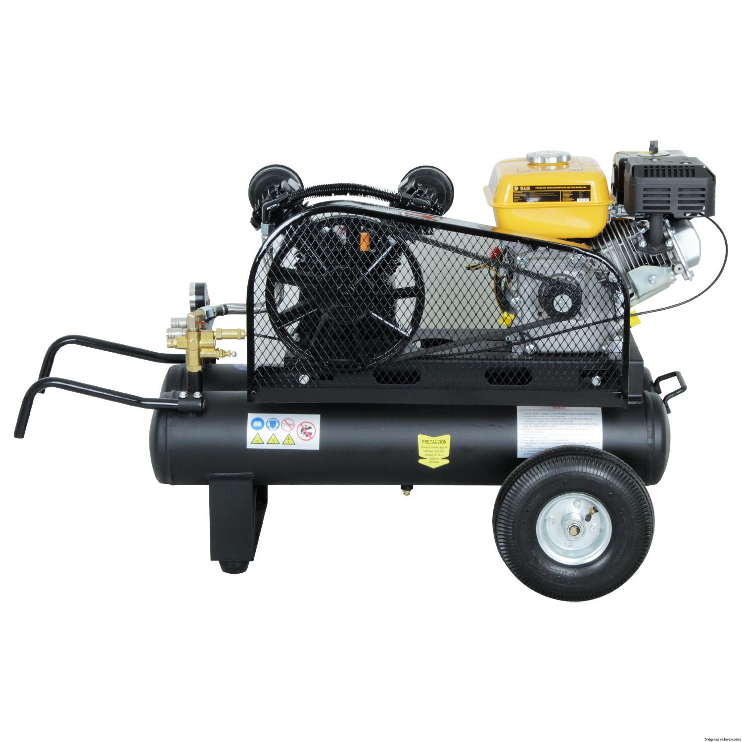 COMPRESOR AUTONOMO 5.5hp 35 litros Gasolina LH2051 - Imagen 7