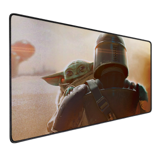 Mousepad Gamer Antideslizante 90×40 Diseño Grogu Baby Yoda