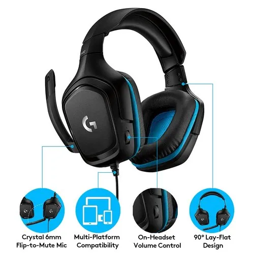 Headset Logitech G432 Gaming - Imagen 3