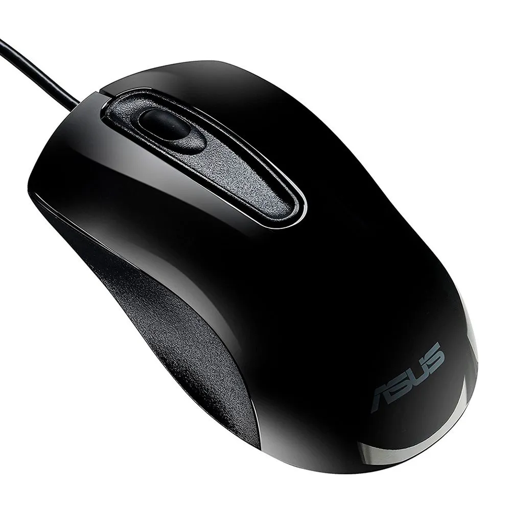 Mouse Con Cable Asus Blue Light Negro