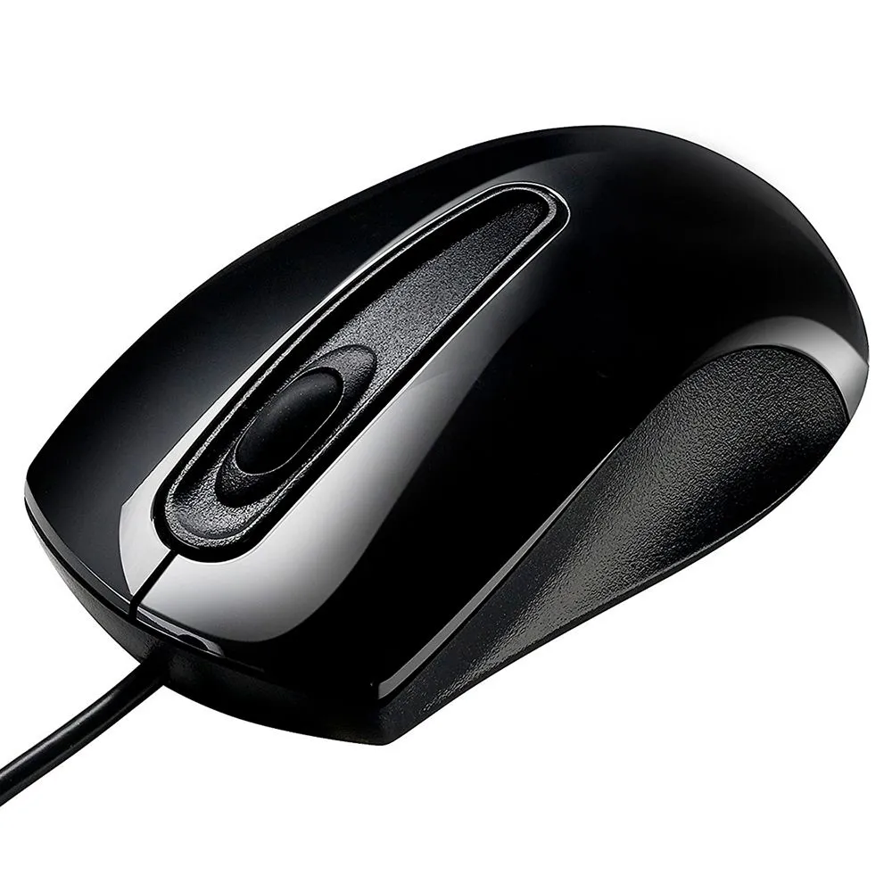 Mouse Con Cable Asus Blue Light Negro - Imagen 3