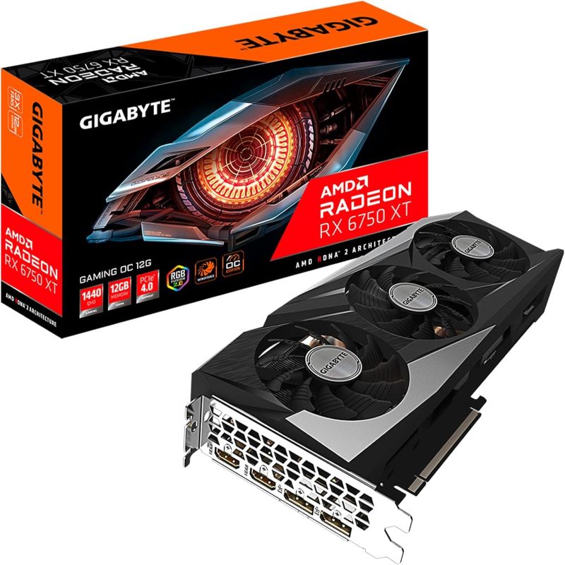 Gráfica Gigabyte AMD Radeon RX 6750 XT - Imagen 2