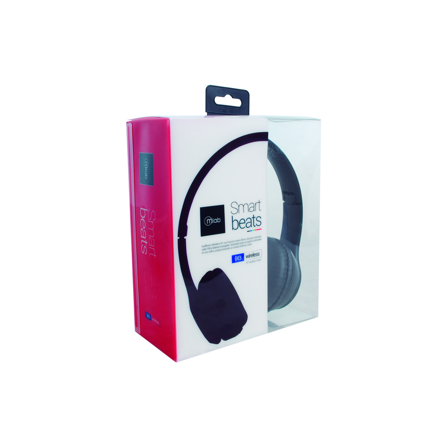 Audifonos Bluetooth Microlab Smart Beats Mod 8208 Negro - Imagen 4
