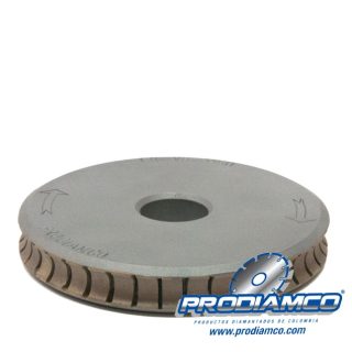 Muela Diamantada Canto Redondo Mega Turbo Vidrio 6mm H8