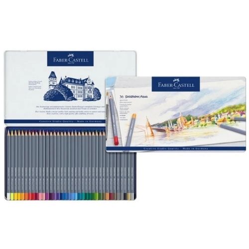 Colores Faber Castell Goldfaber De Caja Metálica X48-X36-24 - Imagen 8