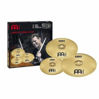 Juego de Platillos de Bateria 14″16″-18″ Meinl Bcs141618