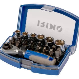 Set De Dados y Puntas 23 Piezas 1/4 Irimo.