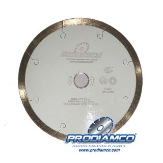 Disco Diamantado 9” Semi Continuo Corte Porcelanato