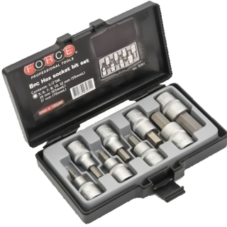 Juego de Dados Allen 5/32″ – 5/8″ 8pzs (4091S) Force ACCVH