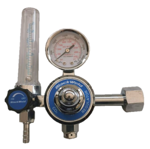 Regulador Flujometro CO2 (CO2-25C) Blackweld ACCCX