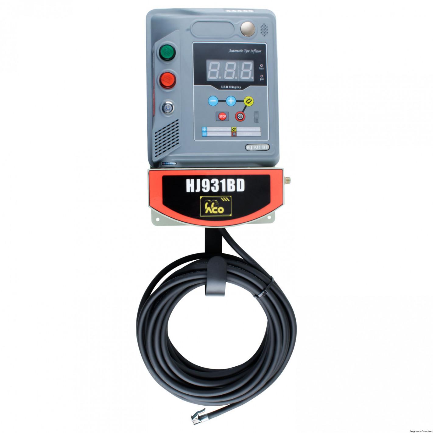 Inflador para colgar con display led hj931bd - Imagen 2