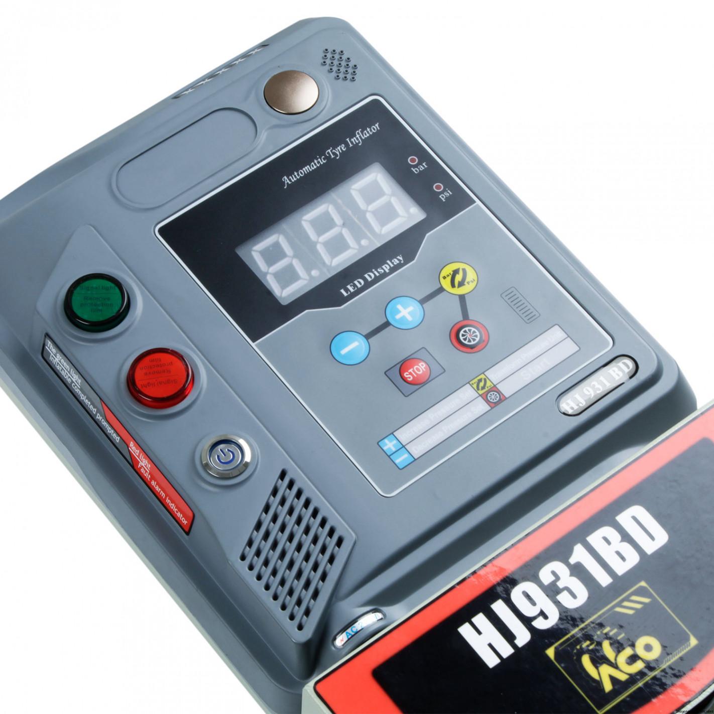 Inflador para colgar con display led hj931bd - Imagen 4