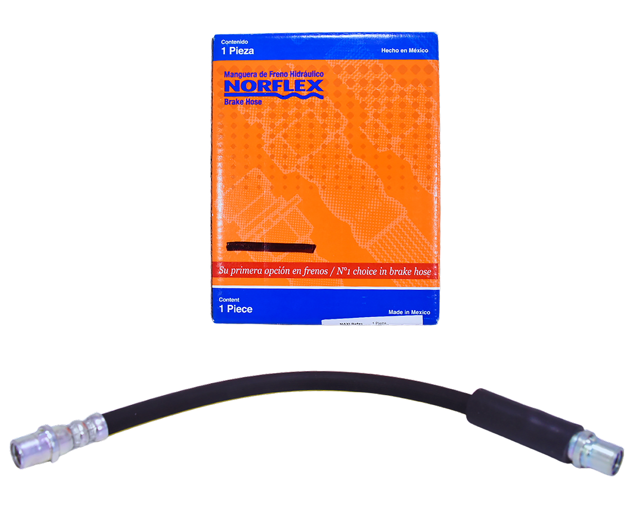 NF380451MANGUERA DE FRENOS (CALIPER)ESCAPE (01-04), FORD PICK-UP (01-04) AUDI 100 QUATTRO (92-93), AUDI S6 / A6 (95-96) LARGO: 30 CMS DELANTERA DERECHA (LADO ACOMPAÃANTE) / IZQUIERDA (LADO CONDUCTOR)NF380451 / BH380451 - Imagen 7