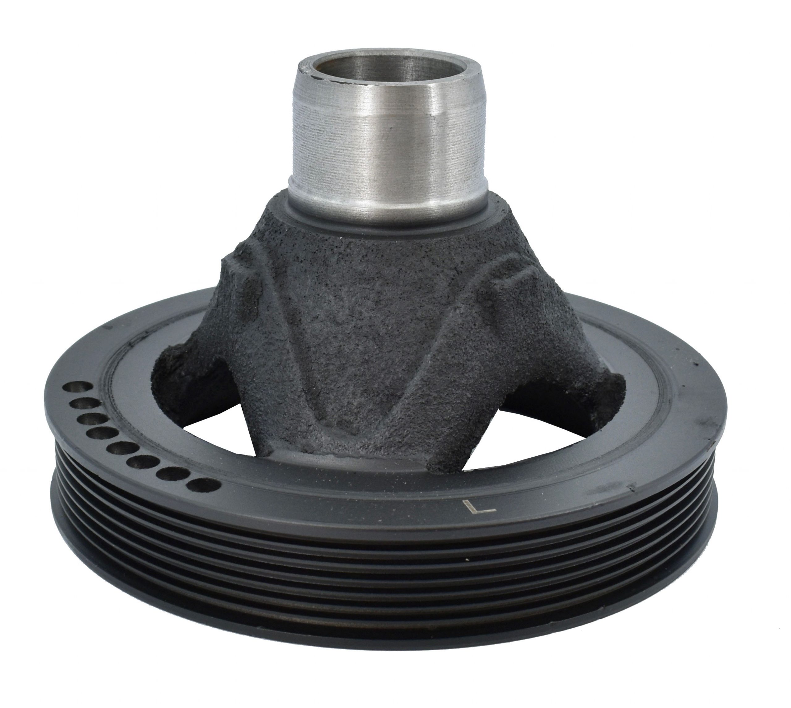 P-D5.7POLEAS Y CONTRAPESO PARA CIGUEÃAL (DAMPER)DODGE RAM PICK-UP 1500 / 2500/ 3500 (06-08) 4.7, 5.7 LITROS, DURANGO (05-08) 5.7 LITROS, ASPEN (07-08), CHRYSLER 300C (05-10), DODGE CHALLENGER (08-10), CHARGER (06-10), MAGNUM (05-08), JEEP COMMANDER (06-08), GRAND CHEROKEE (05-10) 5.7, 6.1 LITROS 8 CILINDROS HEMI DIAMETRO EXTERIOR: 7.200 INTERIOR: 1.500 TIPO DE BANDA: POLI-V CANALES: 7P-D5.7 / 53021303AD / 4024 / 4792815AB / PC-4024