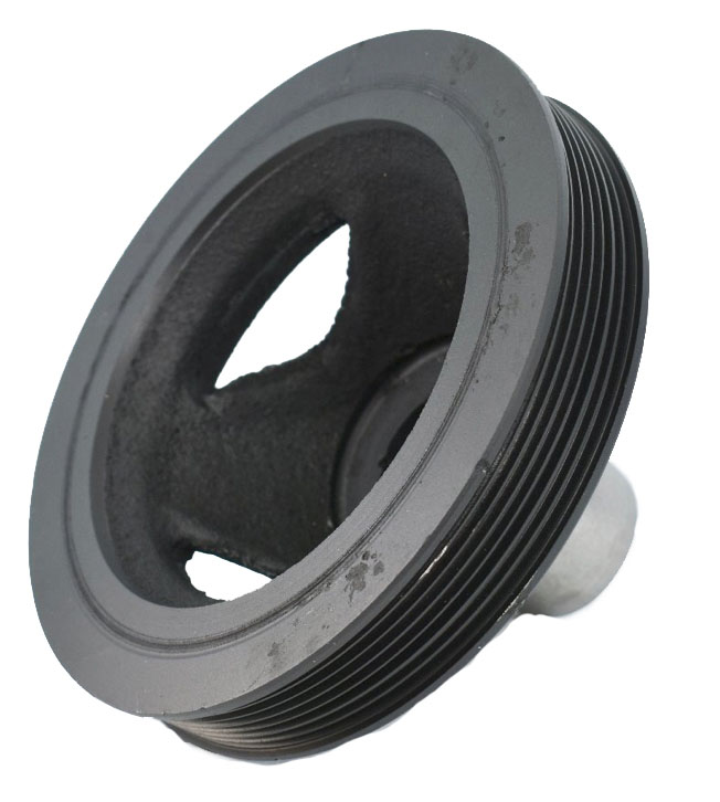 P-D5.7POLEAS Y CONTRAPESO PARA CIGUEÃAL (DAMPER)DODGE RAM PICK-UP 1500 / 2500/ 3500 (06-08) 4.7, 5.7 LITROS, DURANGO (05-08) 5.7 LITROS, ASPEN (07-08), CHRYSLER 300C (05-10), DODGE CHALLENGER (08-10), CHARGER (06-10), MAGNUM (05-08), JEEP COMMANDER (06-08), GRAND CHEROKEE (05-10) 5.7, 6.1 LITROS 8 CILINDROS HEMI DIAMETRO EXTERIOR: 7.200 INTERIOR: 1.500 TIPO DE BANDA: POLI-V CANALES: 7P-D5.7 / 53021303AD / 4024 / 4792815AB / PC-4024 - Imagen 4