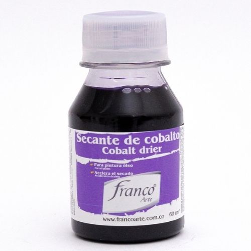 Secante De Cobalto Franco Arte De 60ml Para Oleo - Imagen 2