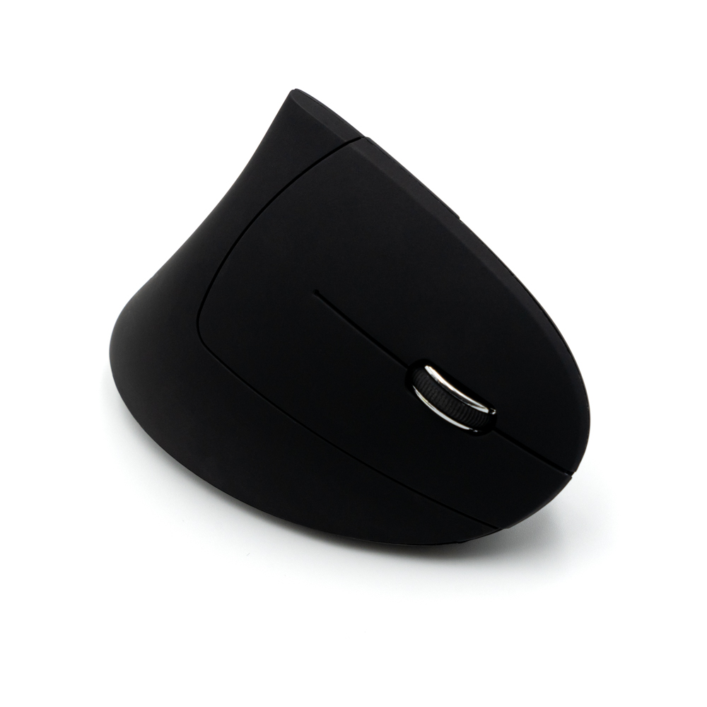 Mouse Vertical Inalambrico Recargable Tecmaster Negro - Imagen 5