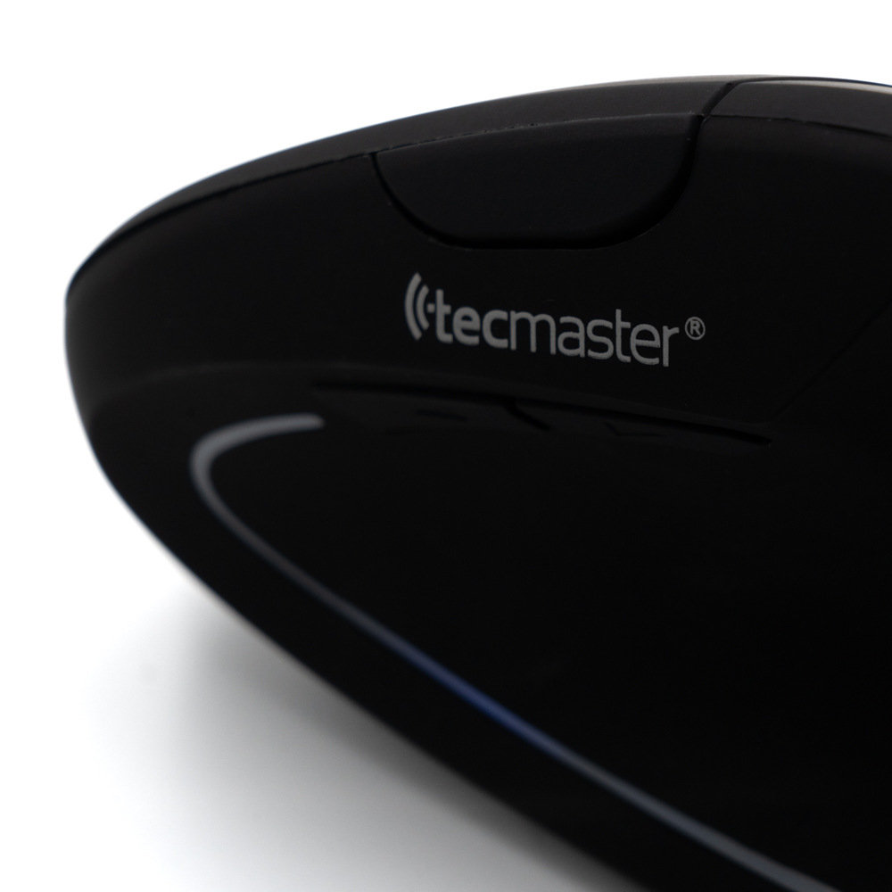 Mouse Vertical Inalambrico Recargable Tecmaster Negro - Imagen 6