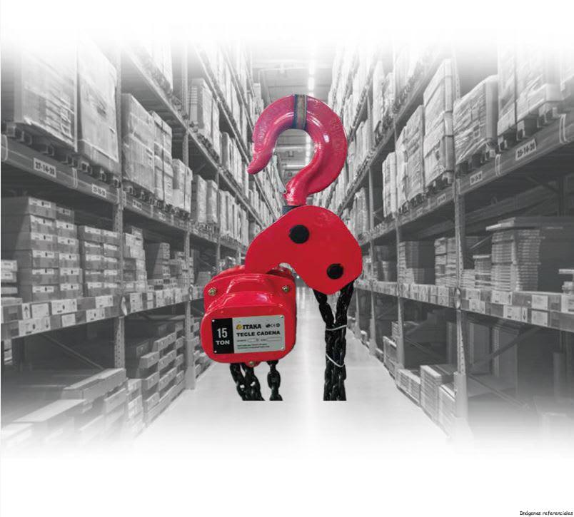 TECLE CADENA HD 15T 5.0M 10x30x6 MOD.HSZ-622A