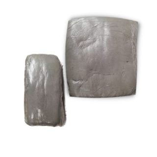 arcilla moldeable color gris (libra y kilo)