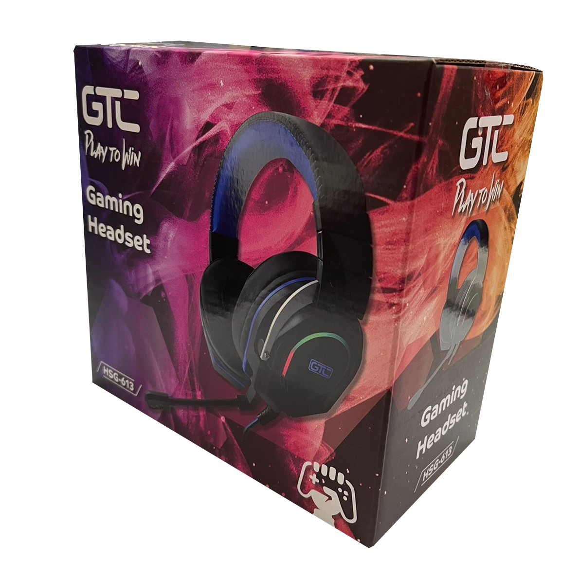 Audifono Gamer Gtc Hsg-613 Pc Ps4 Xbox Rgb Negro - Imagen 3