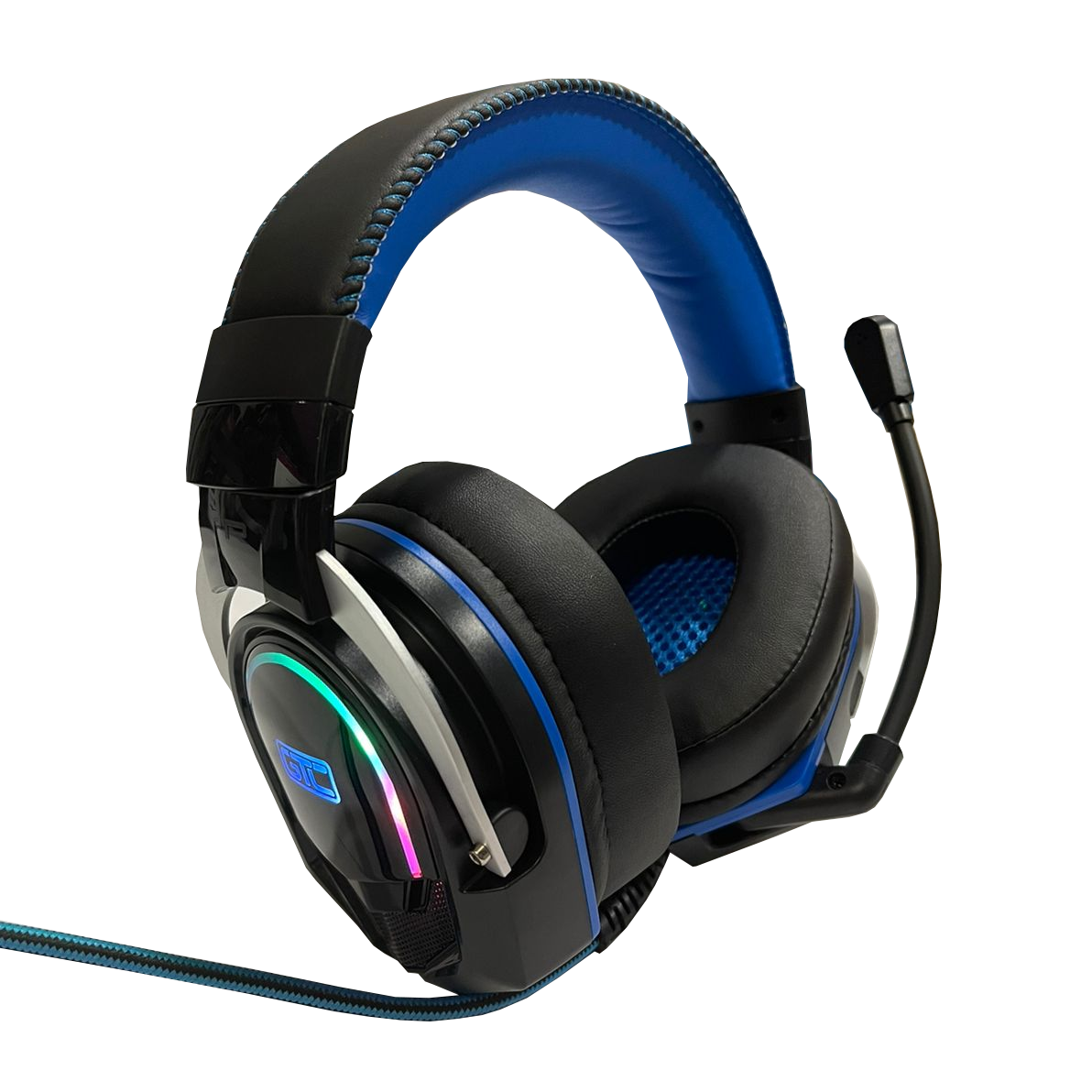 Audifono Gamer Gtc Hsg-613 Pc Ps4 Xbox Rgb Negro - Imagen 2