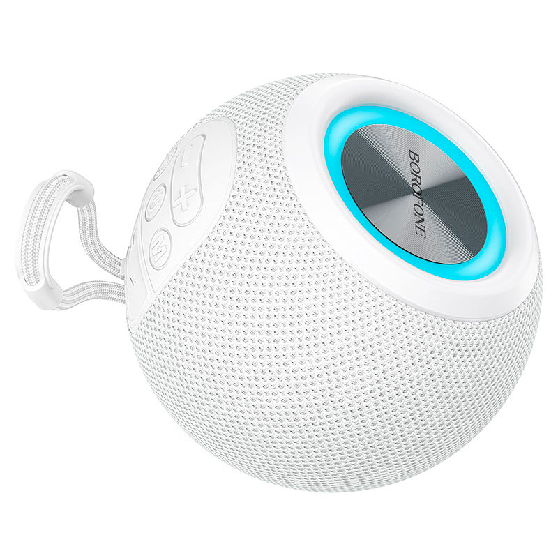 Parlante Inalambrico Bluetooth Borofone Br23 Fm Usb Tws Blanco - Imagen 2