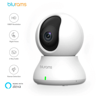 Cámara Giratoria Blurams WiFi 1080p Alexa