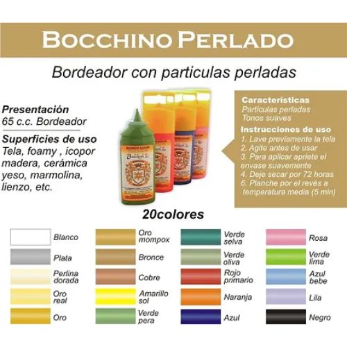 pintura perlada, Bordeador bordaliquido - Imagen 4