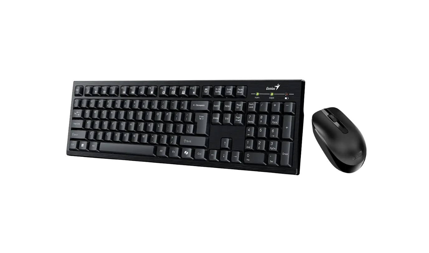 Kit Teclado + Mouse Inalambrico Genius Km-8101 Negro - Imagen 3