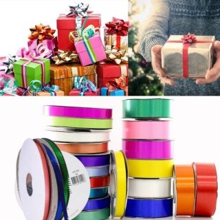 Cinta de Papel Para Moños – en Todos los Tamaños y Colores