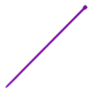 Amarra plástica Morada 3.6x200mm (100 unidades) ACCWRT