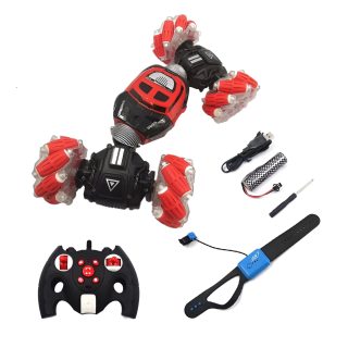 Vehículo De Acrobacias Todoterreno 360° a Control Remoto