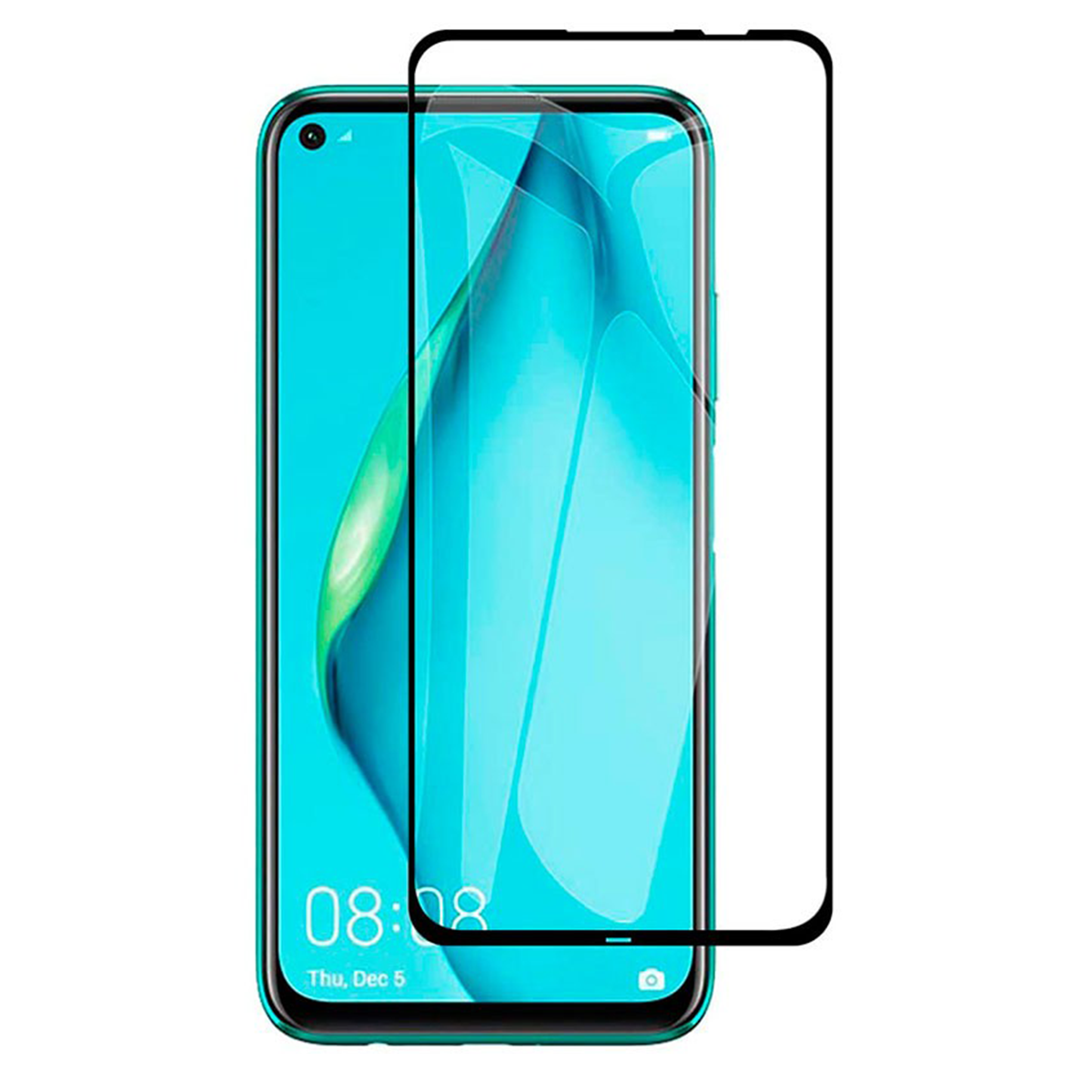 Huawei P40 Lite Vidrio Templado Full Pegamento - Imagen 2