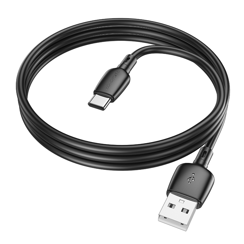 Cable Usb a Tipo C 27w Borofone Bx93 Negro - Imagen 3
