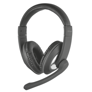 Audifono Con Microfono Trust Reno Pc Negro