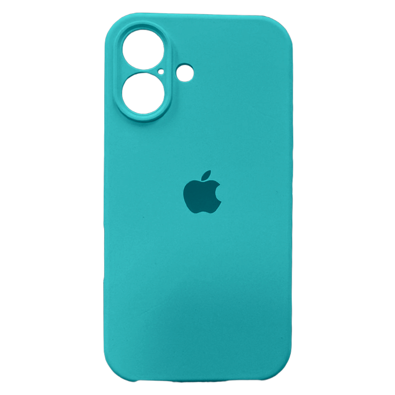 Carcasa Silicona Antideslizante Con Logo Iphone 16 Colores - Imagen 3