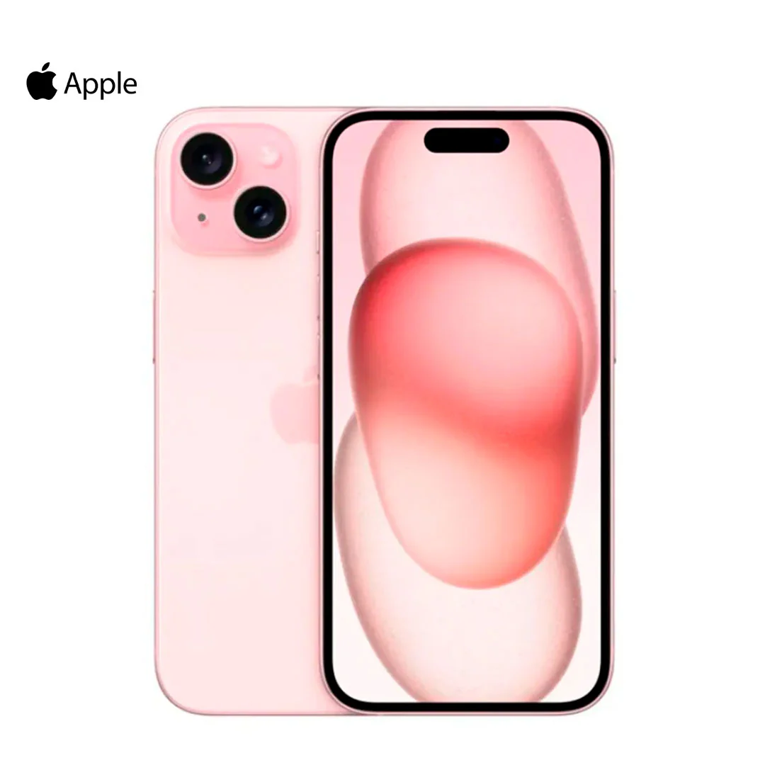 Smartphone APPLE IPHONE 15 A3090 128GB 5G 155CM ROSA (MTP13BE-A)