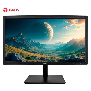 Monitor Plano TEROS TE-1916S, 19.5" HD TN, 75 Hz, 5ms, HDMI, VGA, AUDIO OUT, Parlantes